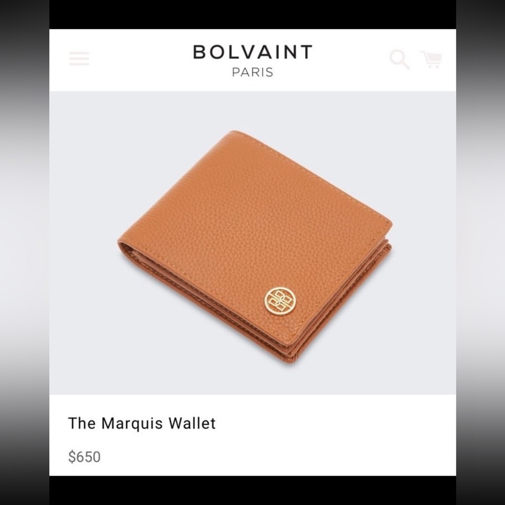 Brand New Bolvaint Men’s Tan Wallet